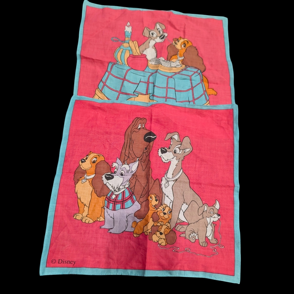 Disney Lady and the Tramp Bandanas
